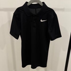 Nike Kids Polo Shirt in Black XS